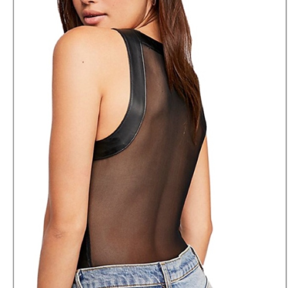 NWT Free People She's a Vegan Bodysuit XSmall - Picture 3 of 8